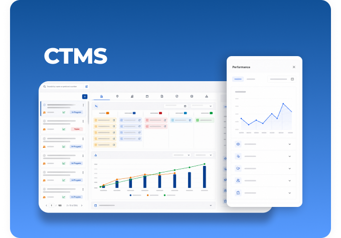 Zeda CTMS — CTMS dashboard
